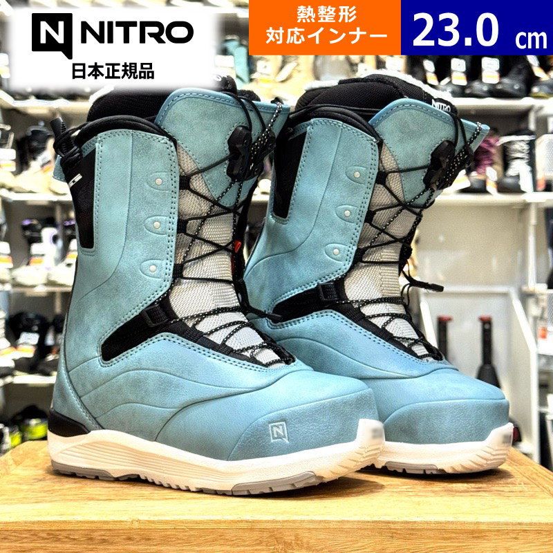 ラスト1点】 23-24 NITRO CROWN TLS カラー:BLUE 23cm ナイトロ