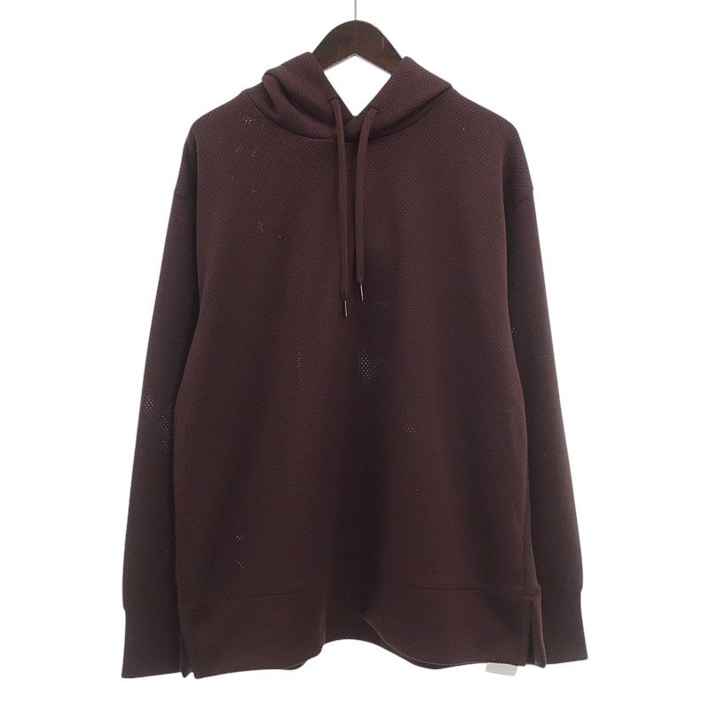ワイスリー|Y-3 CH2 GFX MESH HOODIE メッシュ パーカー ブラウン ボルドー サイズ メンズL