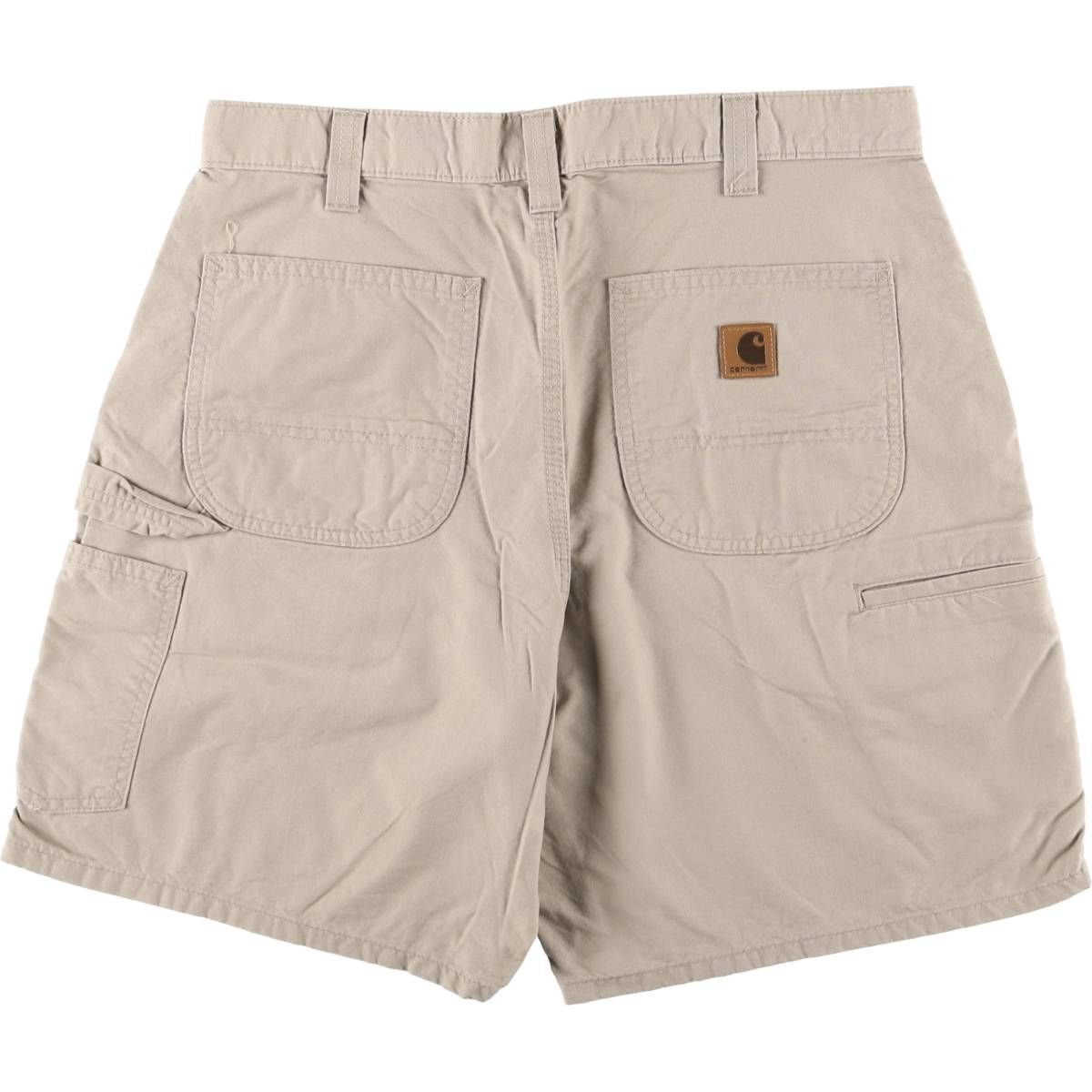 美品　カーハート　ダックショーツ　w34 carhartt - 古着 カーハート Carhartt RELAXED FIT ダック地