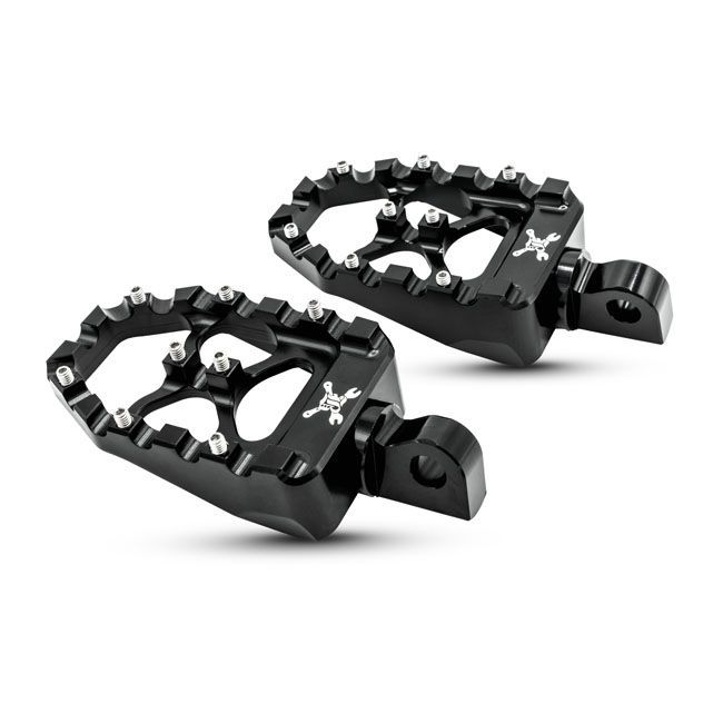 BURLY MX Evolution foot pegs. Black | 997499