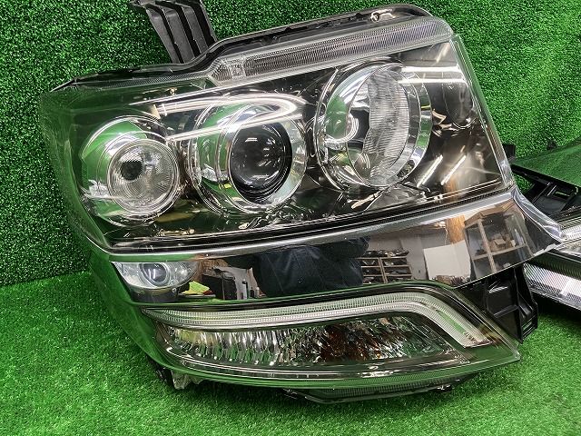 ☆コーティング JF1&frasl;2 N-BOXカスタム 前期 ヘッドライト 左右 HID 100