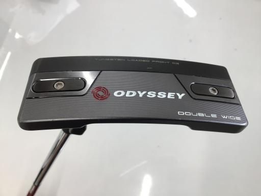 オデッセイ TRI-HOT 5K DOUBLE WIDE CH 34インチ レフティ パター PT STROKE LAB 2025 フレックスその他 メンズ 男性用 左利き レフティ 左用 Bランク ゴルフクラブ
