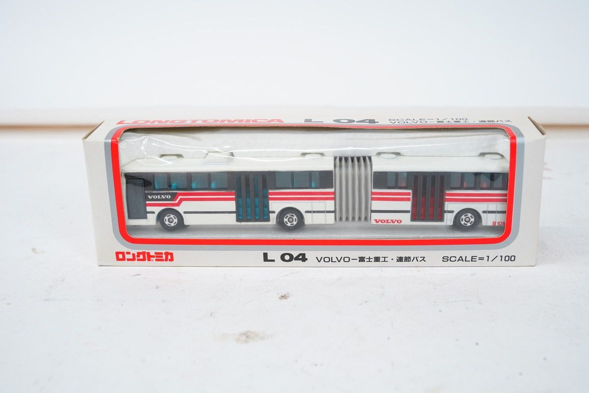 ロングトミカ L 04 VOLVO 富士重工 連節バス TOMY ミニカーショップ ケンボックス ロングトミカ☆L04☆富士重工