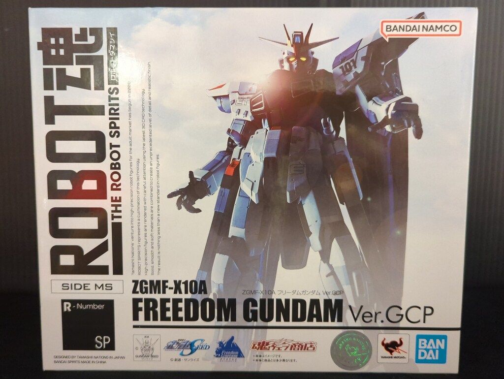 BANDAI - 【抽選販売】ROBOT魂 ZGMF-X10A フリーダムガンダム Ver.GCP 抽選販売】ROBOT魂 ＜SIDE MS＞ZGMF-X10A フリーダムガンダム