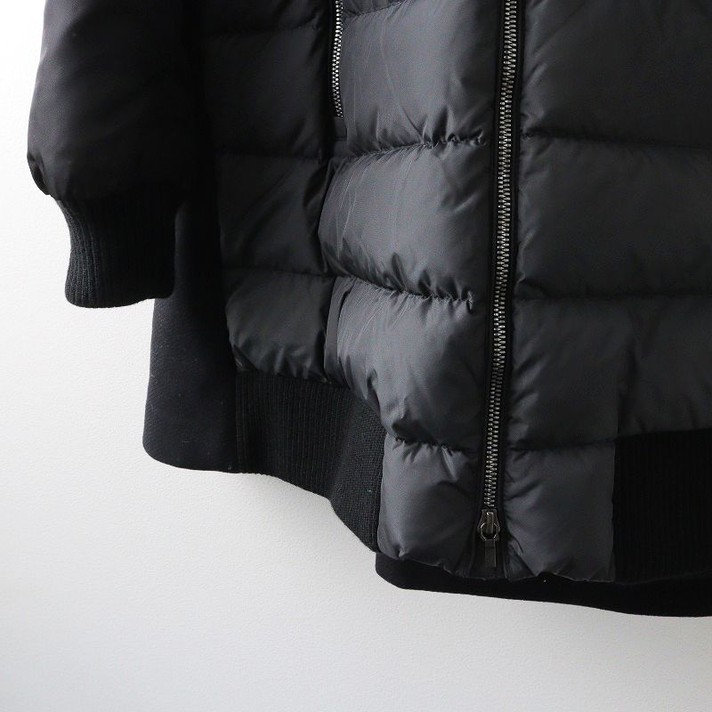 美品 2018 モンクレール MONCLER BLOIS GIUBBOTTO フード取り外し ダウンコート サイズ12(女性00-0相当)/ブラック  キッズ【2400013901376】 - メルカリ