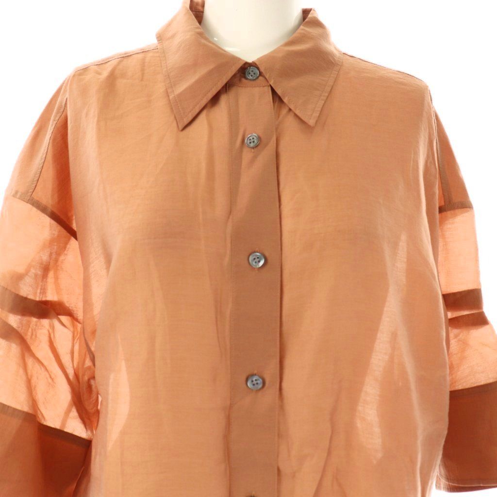 セオリーリュクス theory luxe 25SS Tori Maddox Shirt シャツ 五分袖