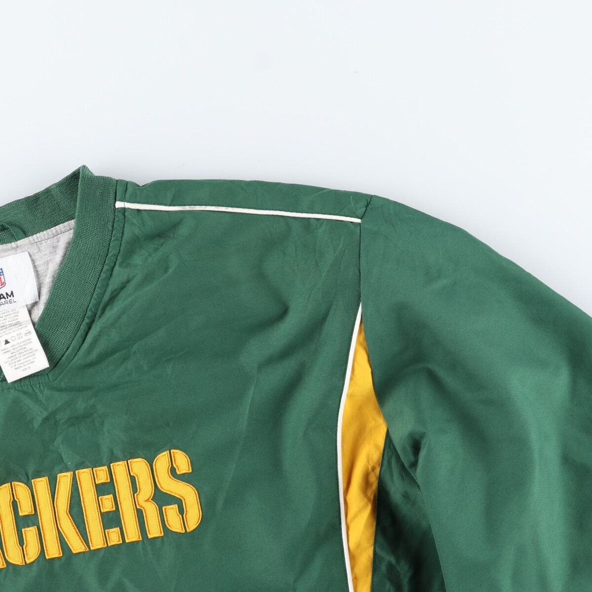 古着 TEAM APPAREL NFL GREEN BAY PACKERS Vネック グリーンベイ 