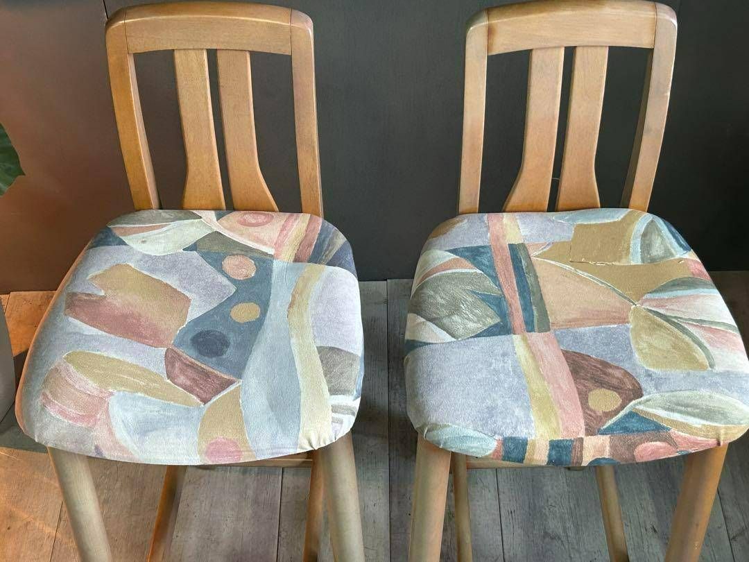 mikimoku ミキモクカウンターチェアオールド家具ヴィンテージK