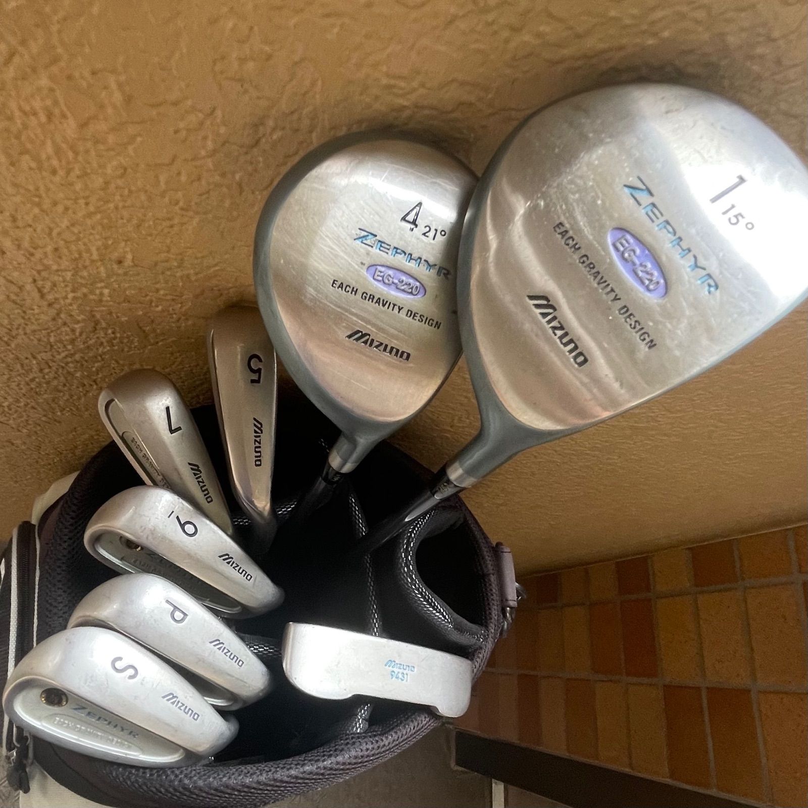 ➃送料込み 最高 ミズノの優れたゴルフセットで、初心者から上級者まで