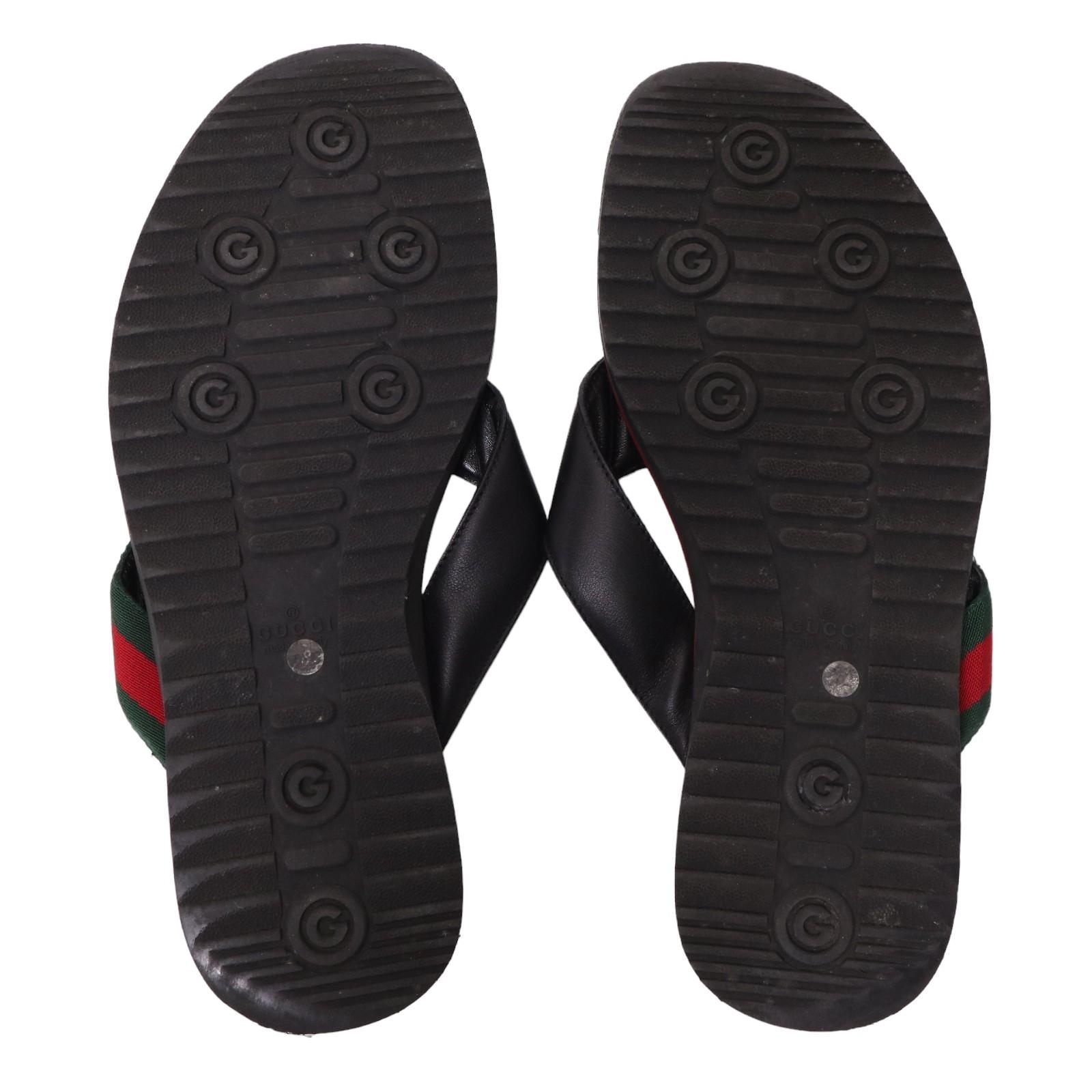 GUCCI グッチ レザー トングサンダル 268670* - メルカリ GUCCI グッチ レザー トングサンダル 268670* - メルカリ