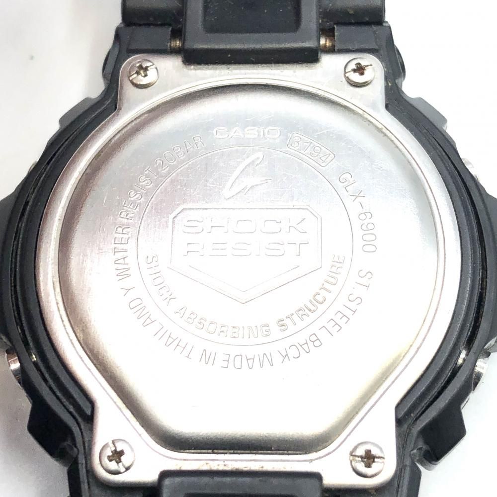 【中古】G-SHOCK GLX-6900 腕時計 ブラック ジーショック[17]