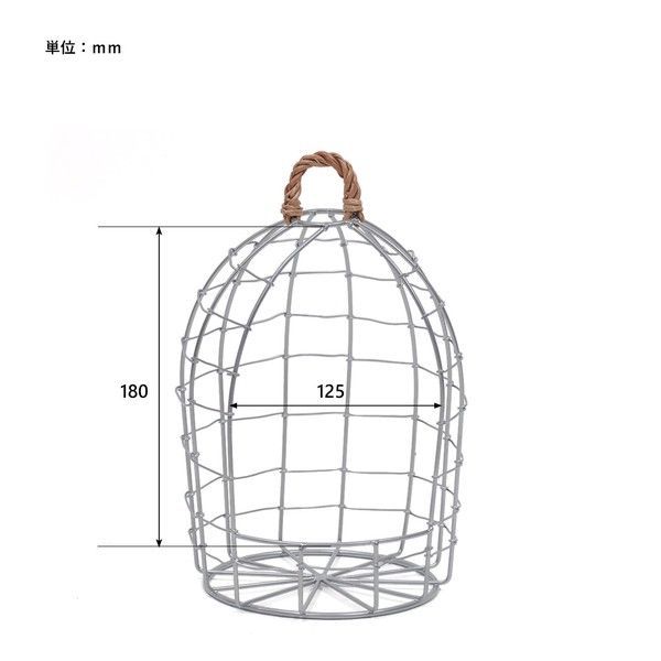 アイアン鳥かご ハンギングプランター インテリア雑貨 ナチュラル