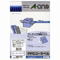 ＰＰＣラベル 28772 B5/ノーカット 100枚【エーワン】