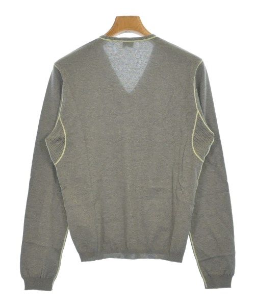 JIL SANDER - JIL SANDER ニット・セーター 34(XXS位) 茶x白(総柄) 【古着】【中古】 JIL SANDER - JIL SANDER ニット・セーター 34(XXS位) 茶x白(総