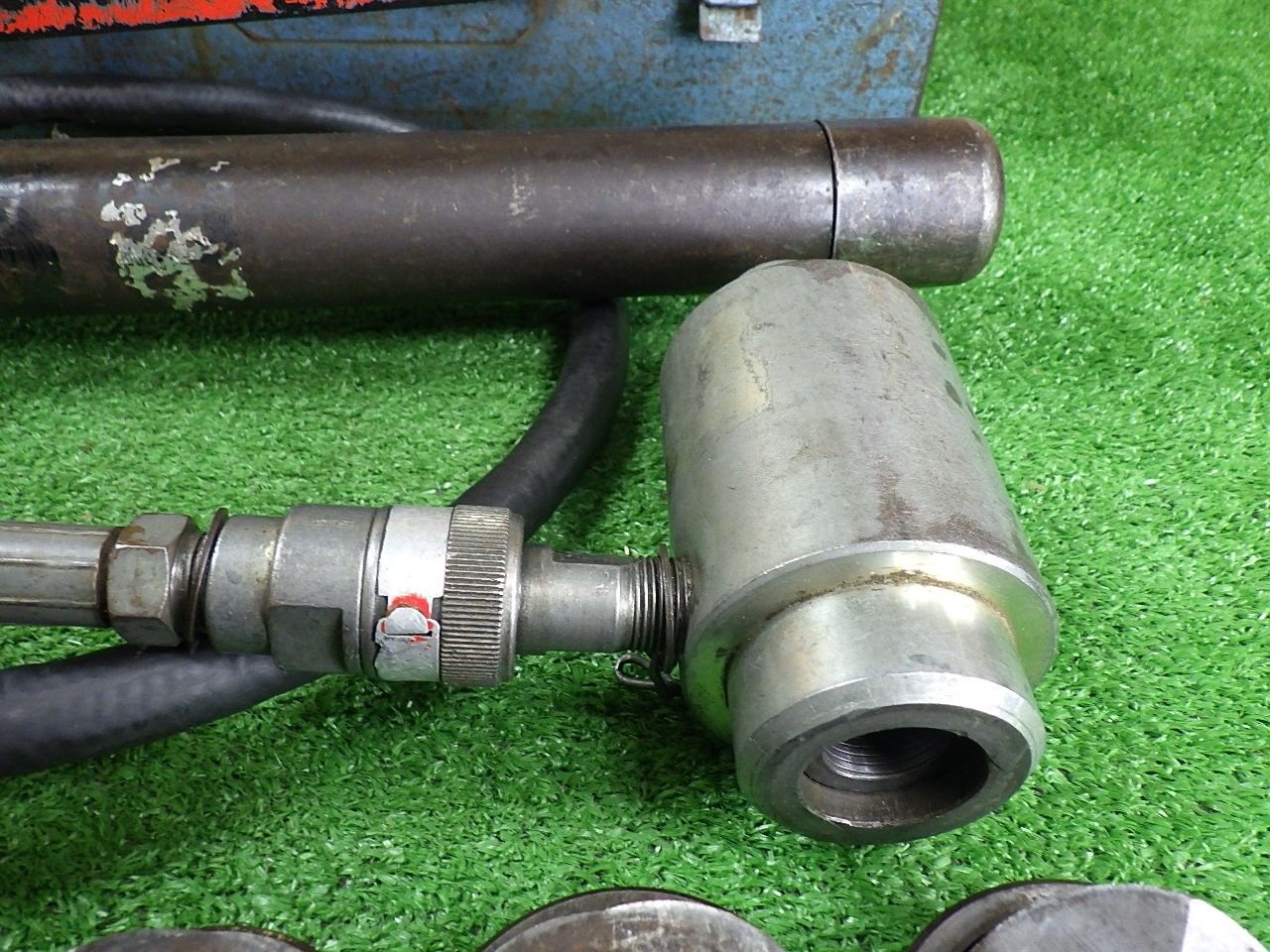 簡単な動作チェックのみ 泉精器 手動 油圧式 パンチャー SH-10 工具 品