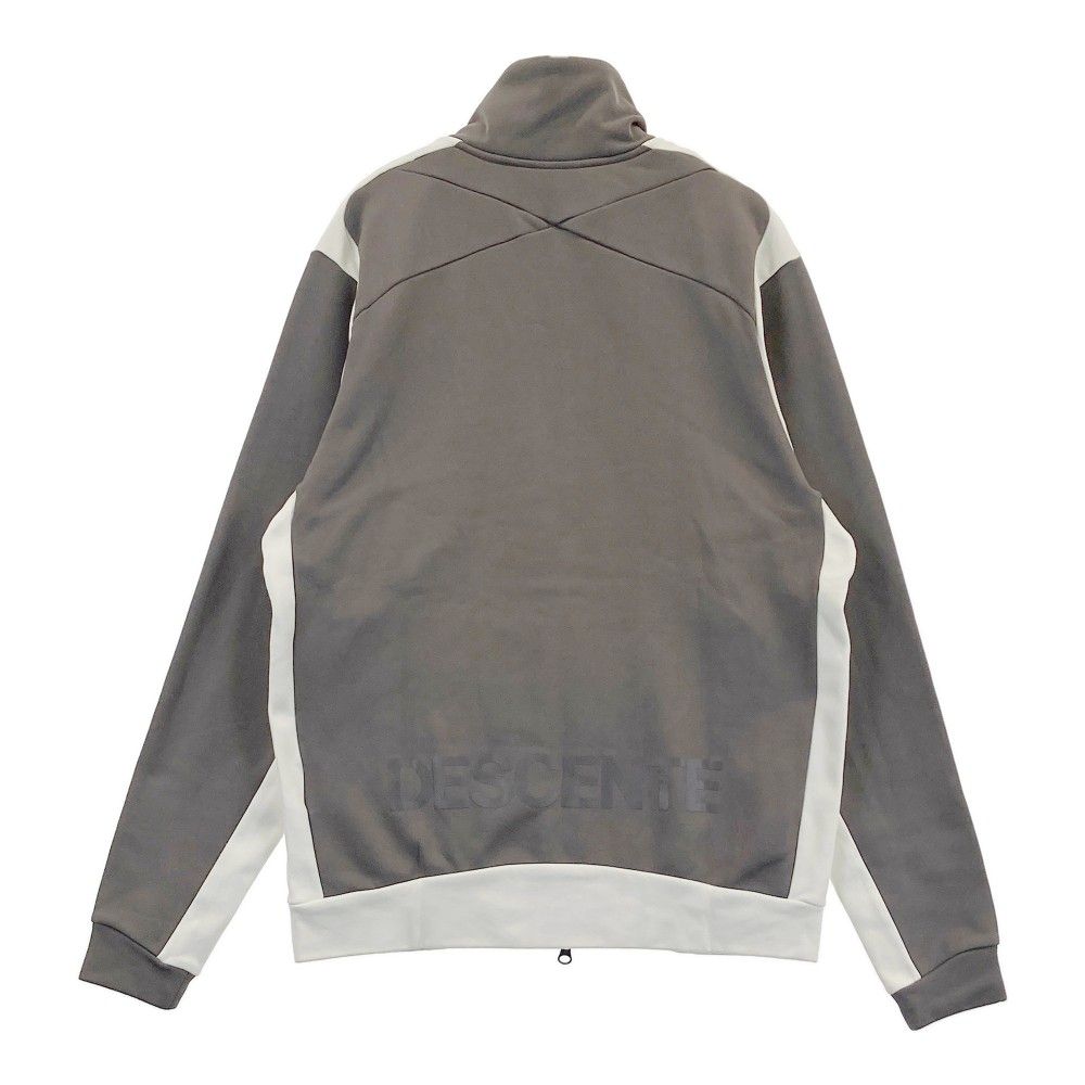 サイズ：L DESCENTE GOLF デサントゴルフ  長袖ジップジャケット  グレー系 [240101433665] ゴルフウェア メンズ ストスト サイズ：L DESCENTE GOLF デサントゴルフ 長袖ジップジャケット