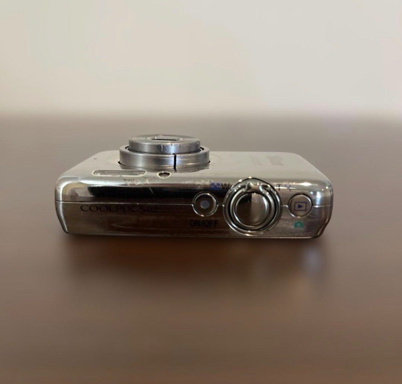 4916 Nikon COOLPIX S02 シルバー デジカメ - メルカリ