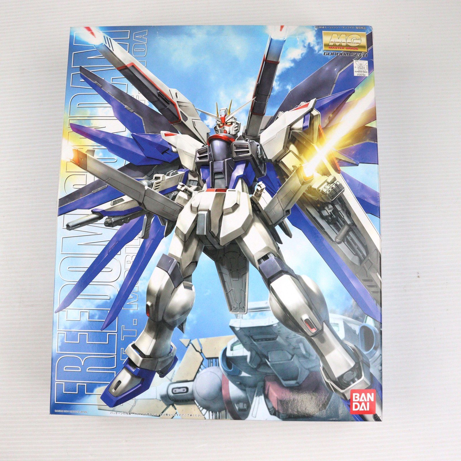 MG 1/100 ZGMF-X10A フリーダムガンダム (機動戦士ガンダムSEED