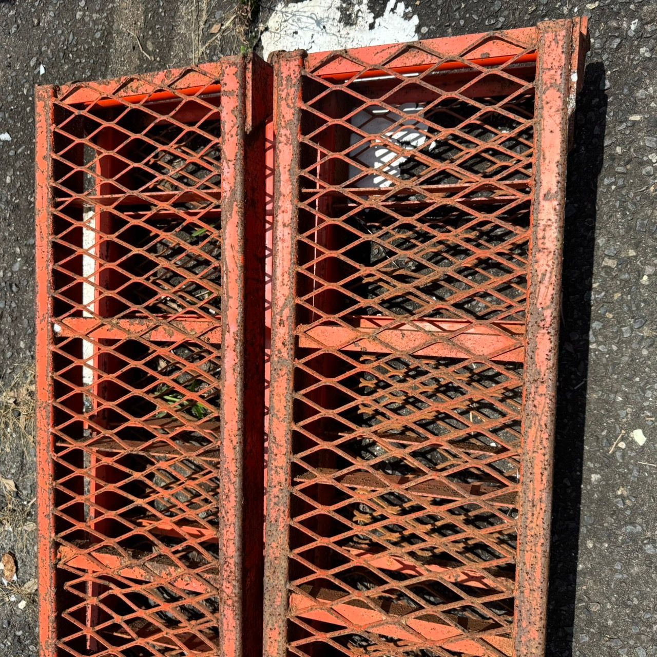 スチールブリッジ ミチイタ 道板 歩み板 スロープ 長約240㎝ 幅約30