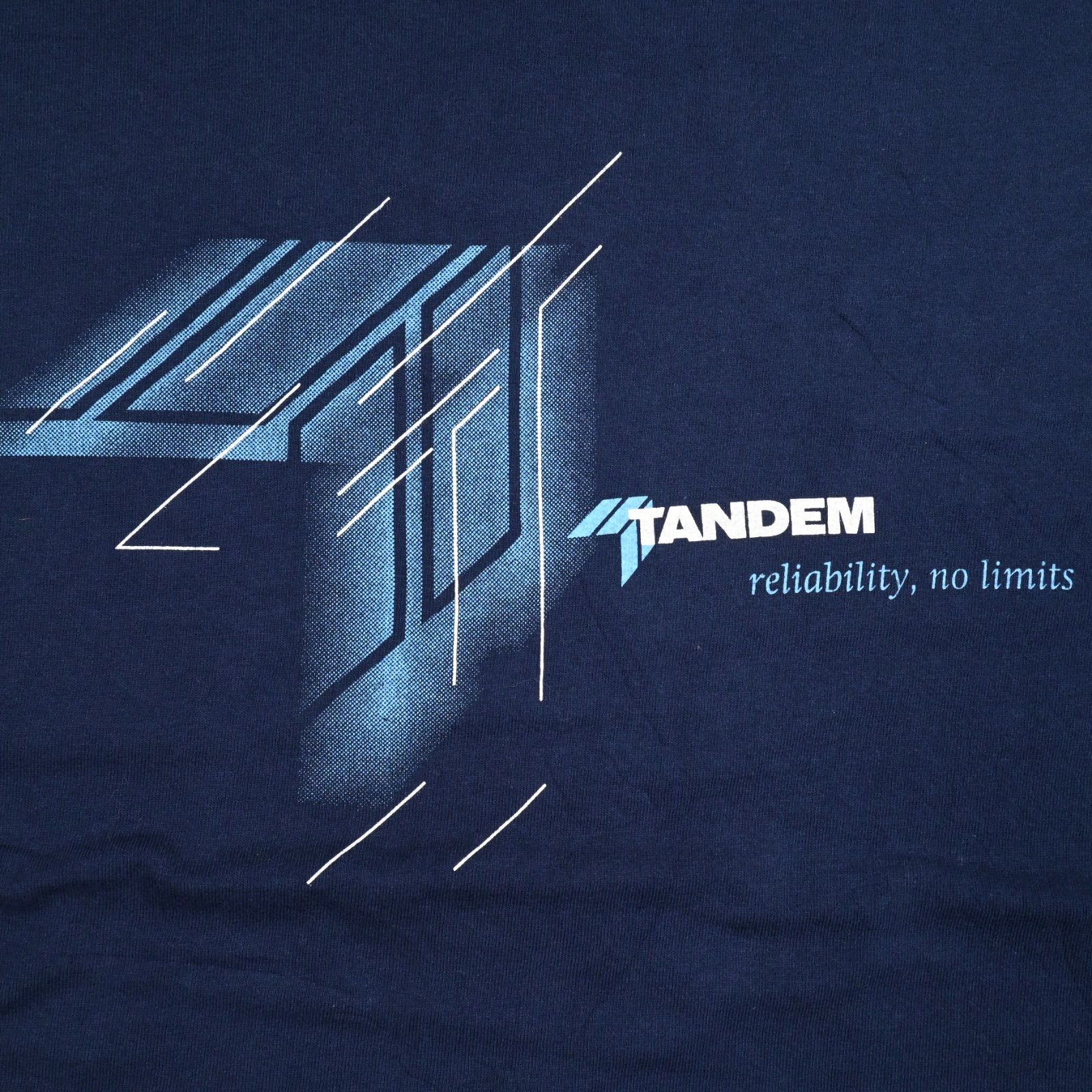 90s TANDEM COMPUTERS 企業プリントTシャツ - メルカリ