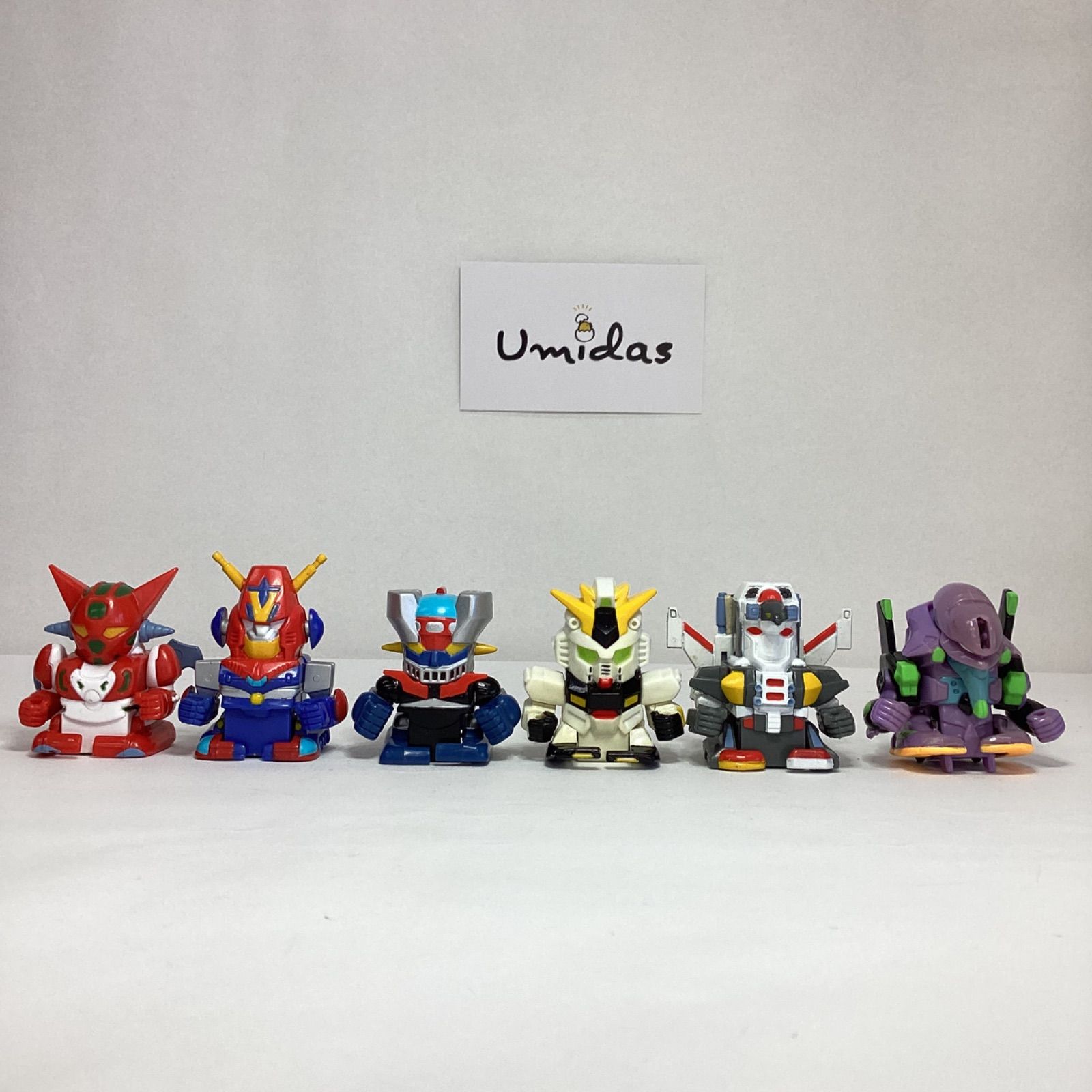 スーパーロボット大戦F BOX ゼンマイ人形6体セット レビュー