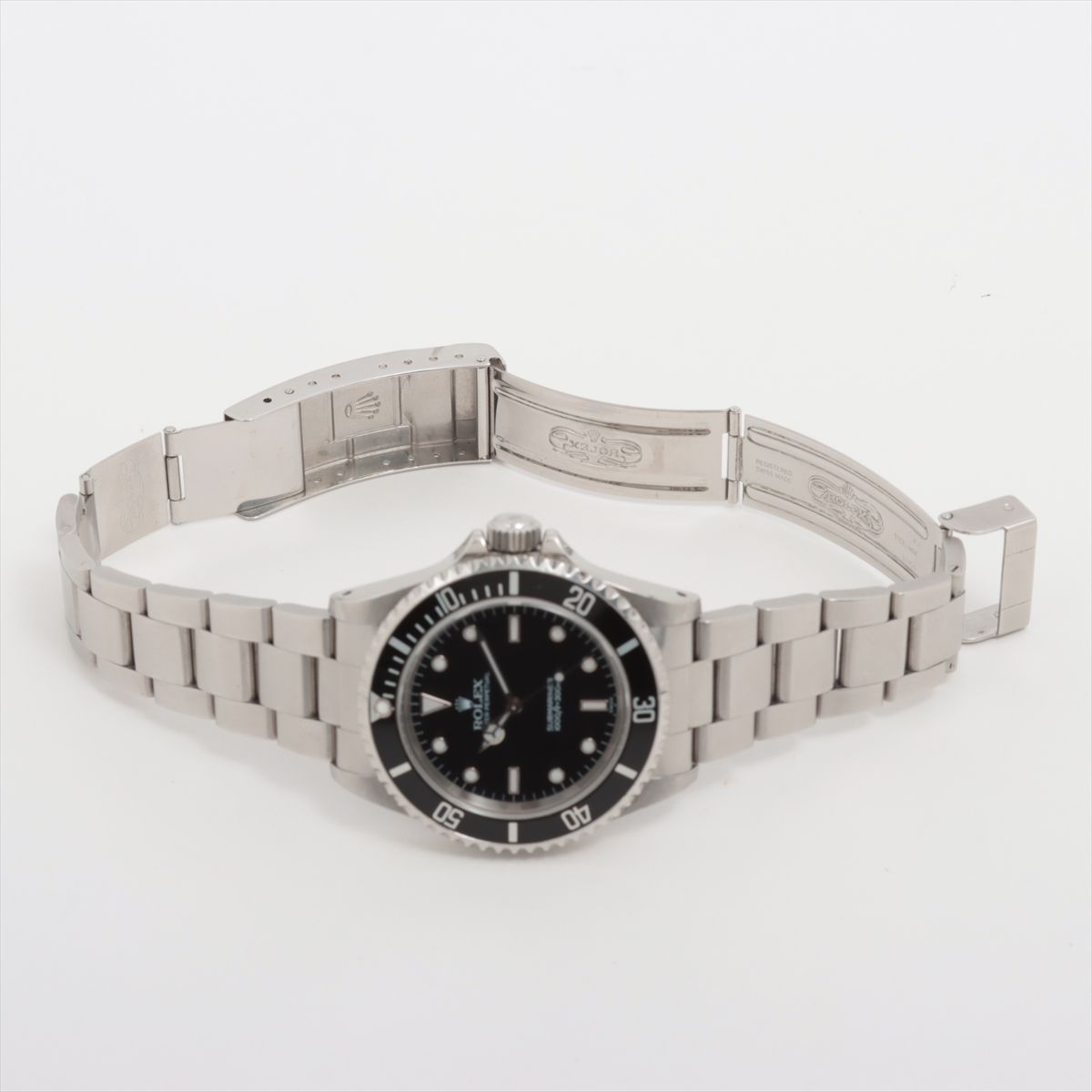 めるやんです 美品 Rolex ロレックス サブマリーナ 14060 SS SS AT 黒文字盤