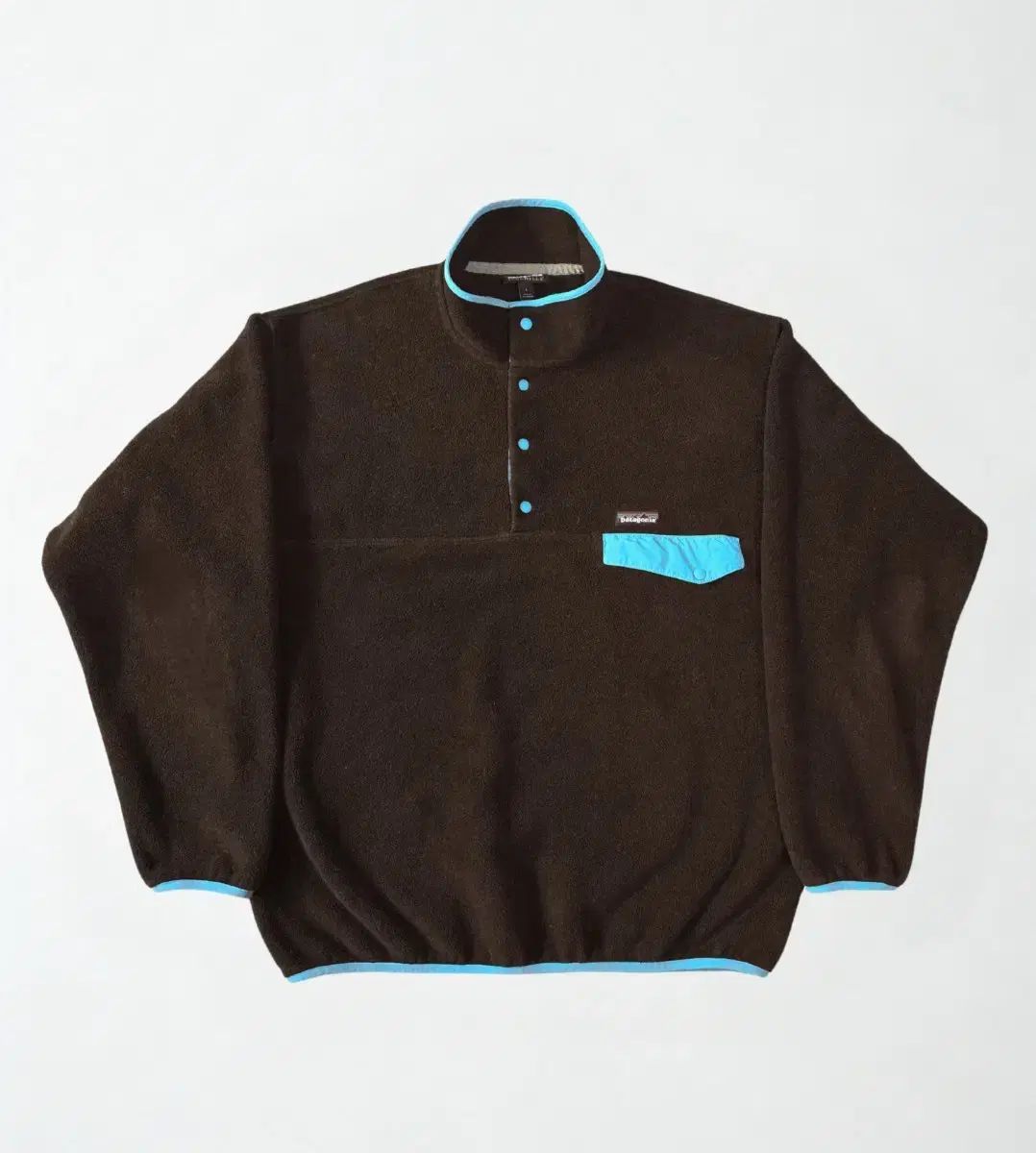 L パタゴニア ブラウン Synchilla シンチラ ジャケット フリース