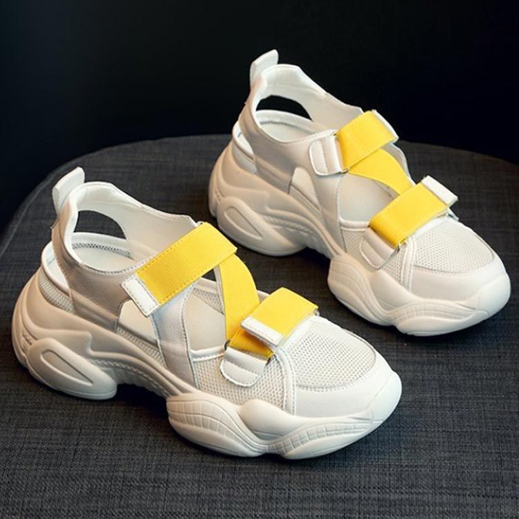 ダッドスニーカー スニーカーサンダル メッシュ ベルトサンダル