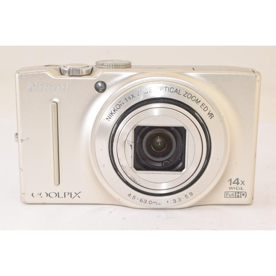 ☆ジャンク品☆ Nikon ニコン COOLPIX S8200 シルバー コンパクト