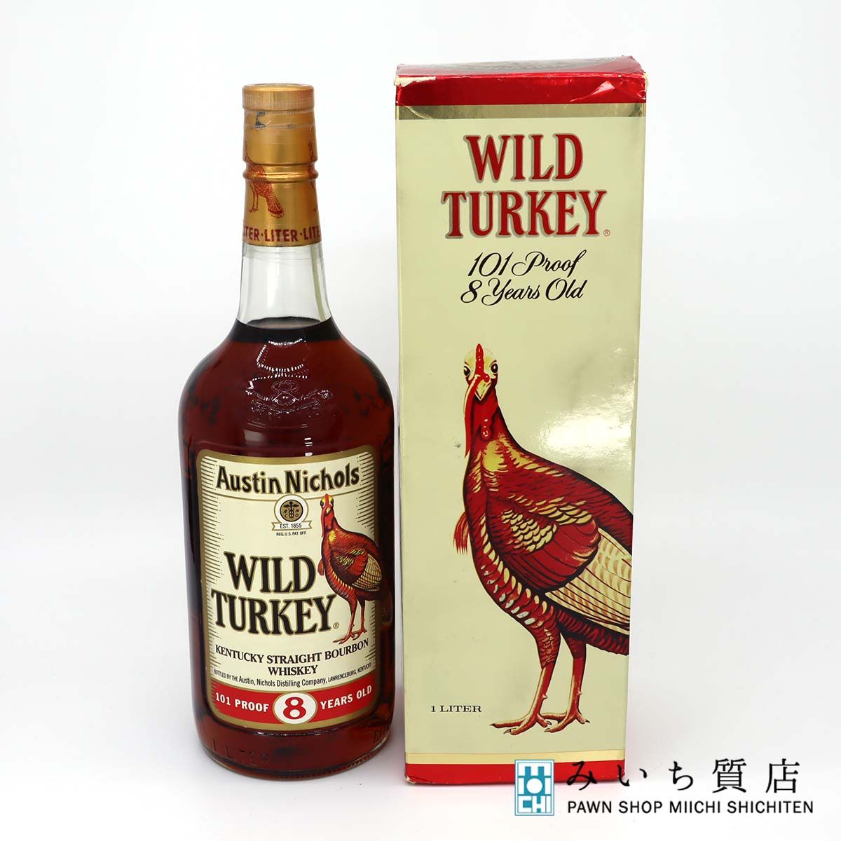 ワイルドターキー 8年 101プルーフ 1000ml 未開栓 - メルカリ