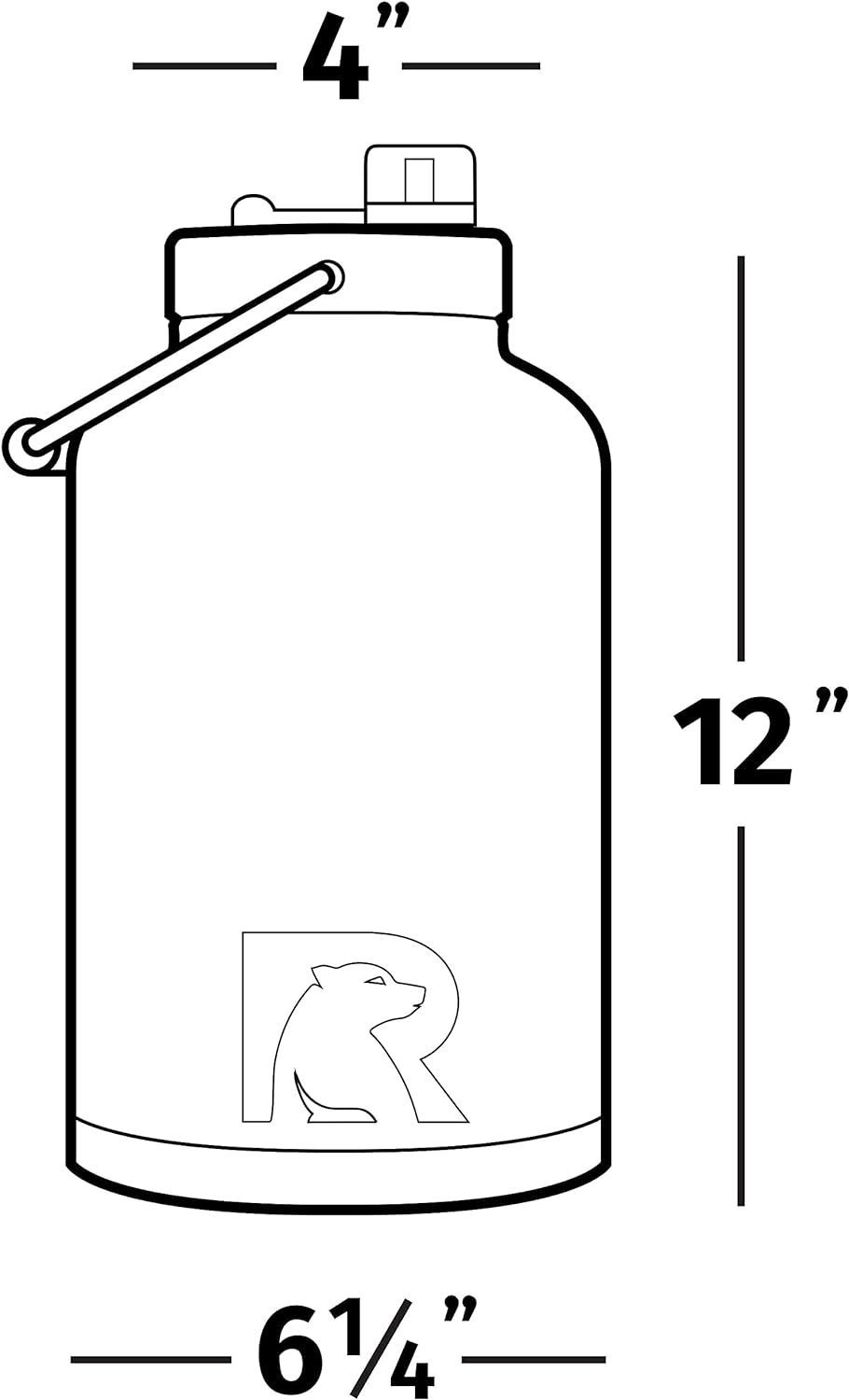 RTIC アールティック 水差し 水筒 1ガロン ブラック マット 真空保温