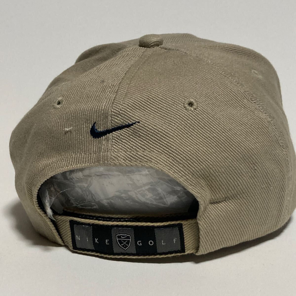 NIKE GOLF ナイキゴルフ ジャケット メンズ XL ベージュ 刺繍ロゴ NIKE GOLF ナイキ ゴルフ ロゴ 刺繍 キャップ ベージュ 56cm
