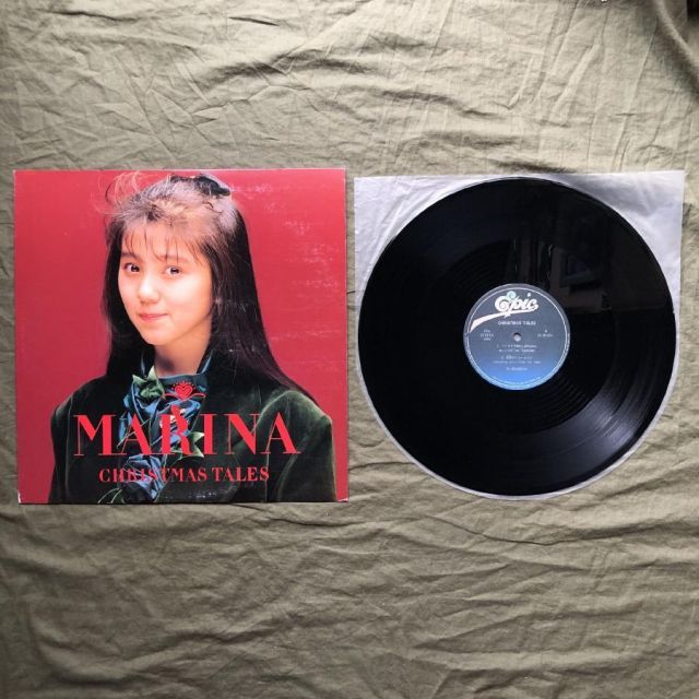 傷なし美盤 1987年 渡辺満里奈 Marina Watanabe LPレコード Mini