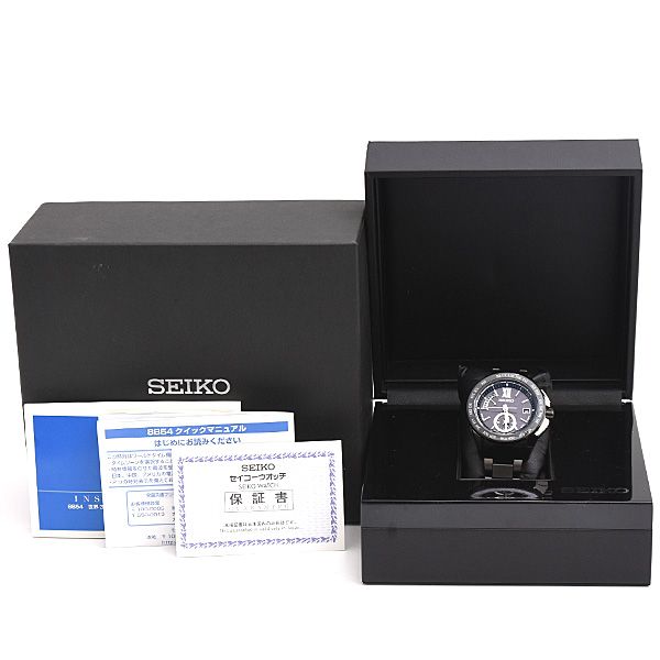 SEIKO ブライツ 8B54-0AG0 SS 黒 ソーラー 箱 メンズ SEIKO ブライツ 8B54-0AG0 SS 黒 ソーラー 箱 メンズ（ソーラー