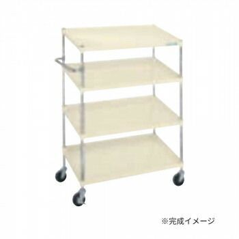 サカエ ボックスワゴン アイボリー PIR-04TI