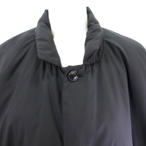 mizuiro ind ミズイロインド　ダウン ジャケット　黒　オーバーサイズ ミズイロインド mizuiro ind ダウンジャケット オーバーコート