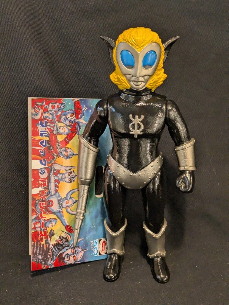 ブルマァク 復刻版　ウルトラマンレオ　大サイズ　ガンメタ　美品 ブルマァク 復刻版 ウルトラマンレオ 大サイズ ガンメタ 美品