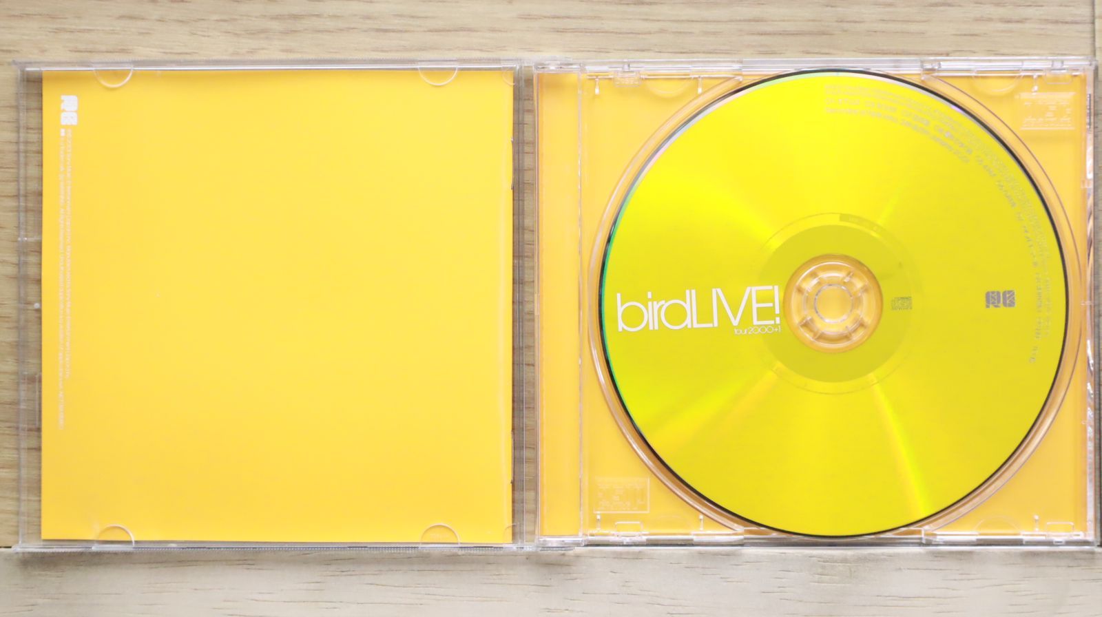 国内盤CD☆バード/bird□ LIVE! tour 2000+1 【AICT1316