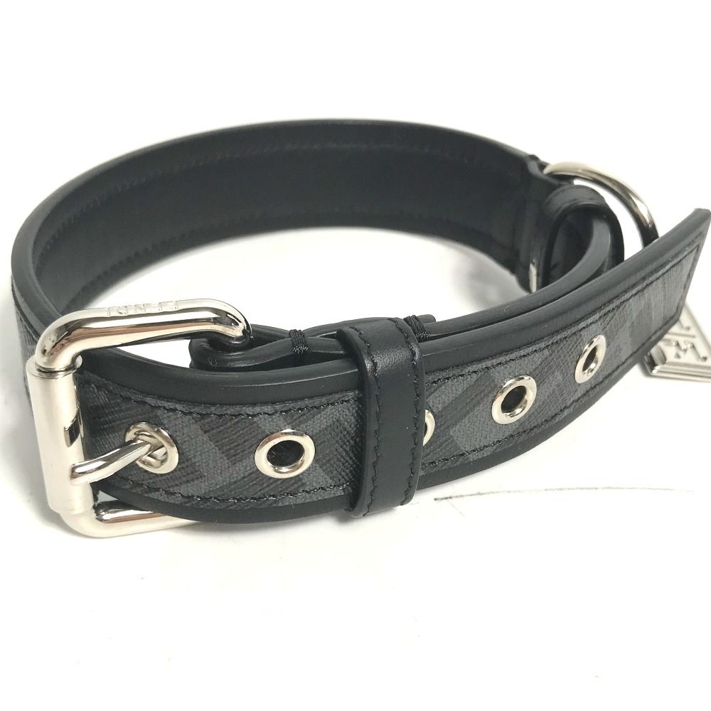 FENDI フェンディ 首輪 ズッカ ドッグカラー 犬 ペット 8AC016 レザー