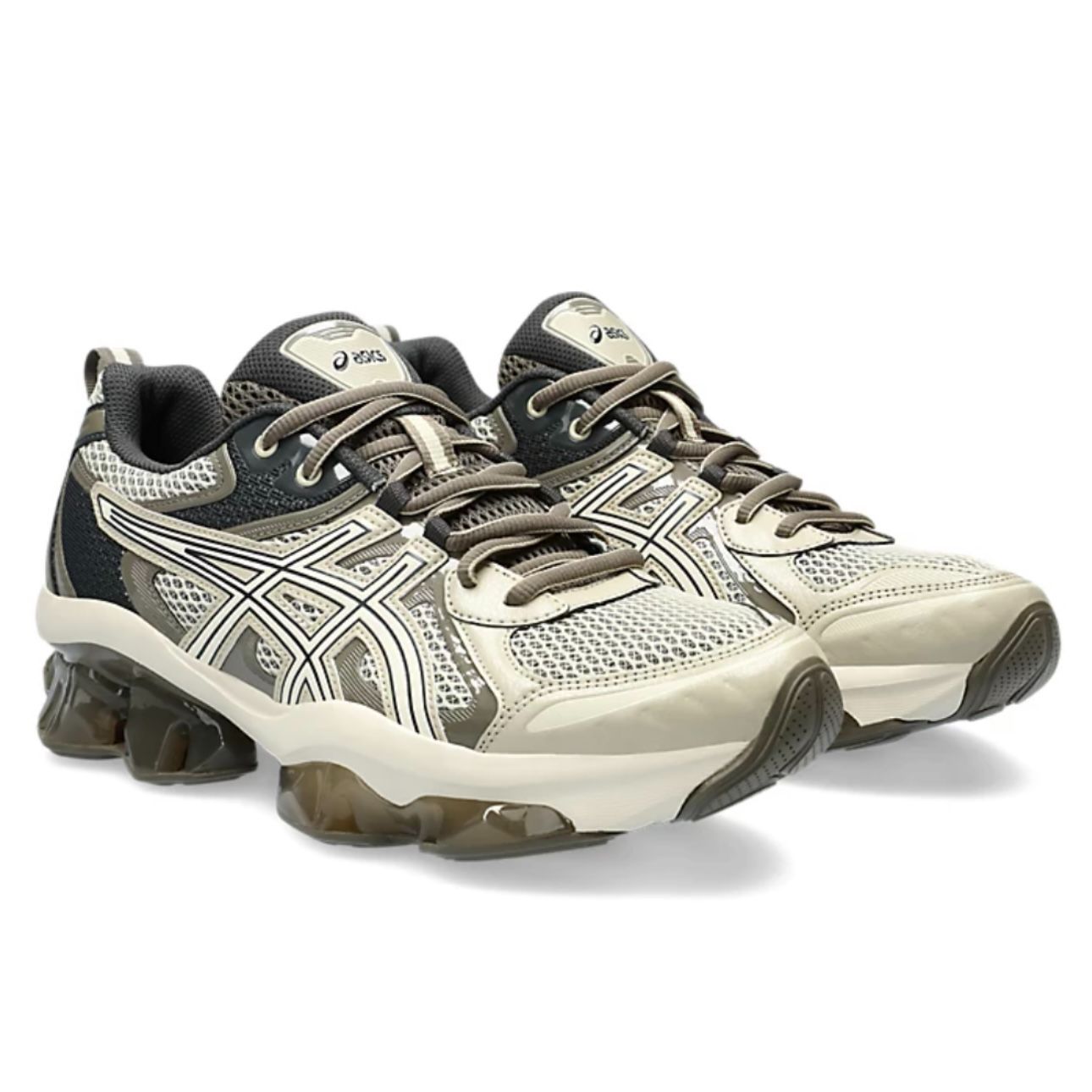 美品  ASICS GEL- QUANTUM KINETIC Birch/Dark Taupe