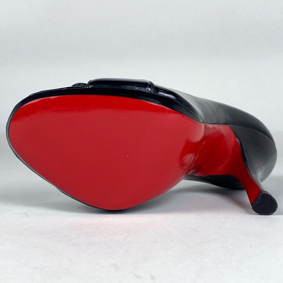 クリスチャンルブタン Christian Louboutin オープントゥパンプス ピンヒール ハイヒール 靴 パンプス レザー ブラック レディース WWW_USTAUSTRALIA_COM_AU