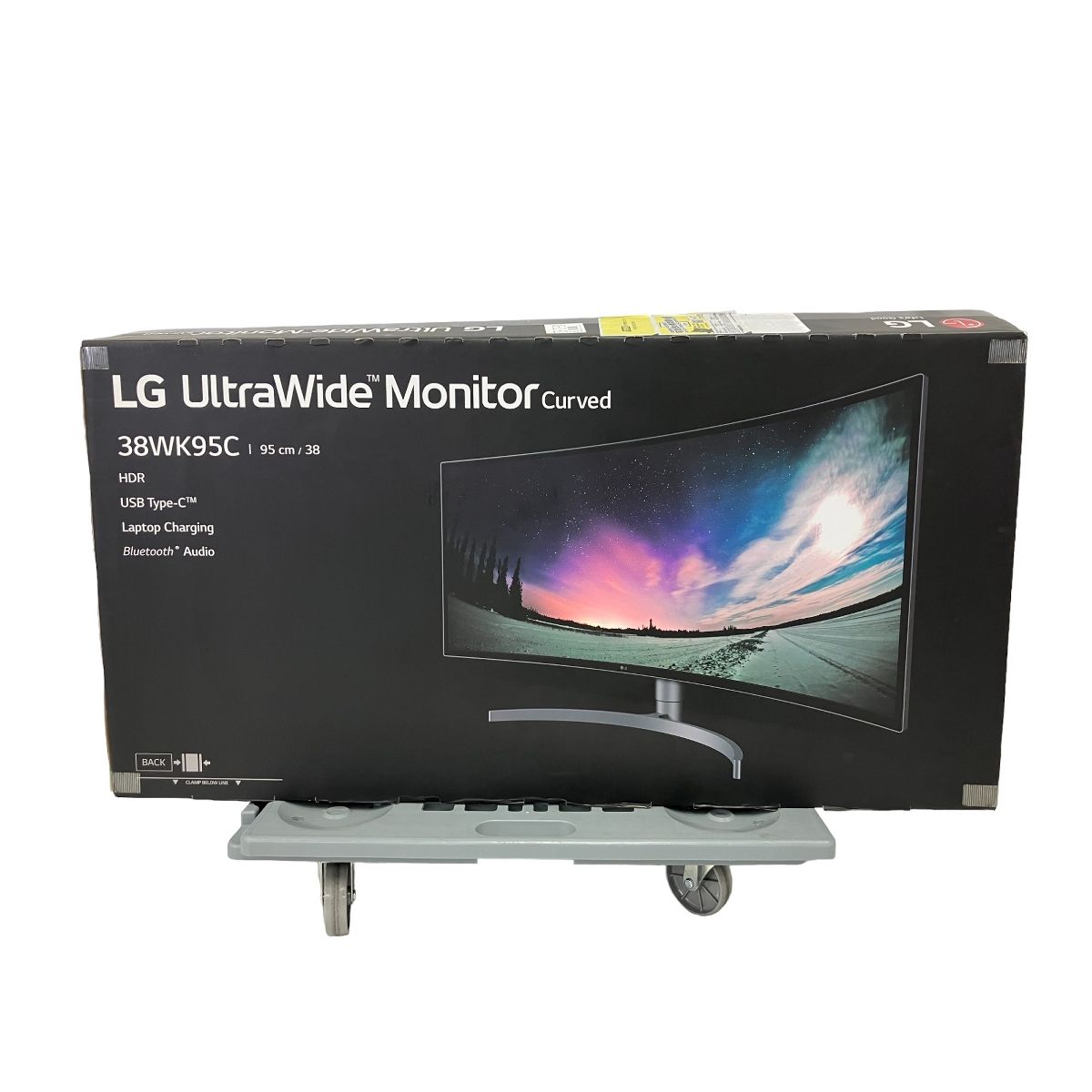 LG ウルトラワイドモニター 37.5インチ USB-C 38wp85c-w 中古