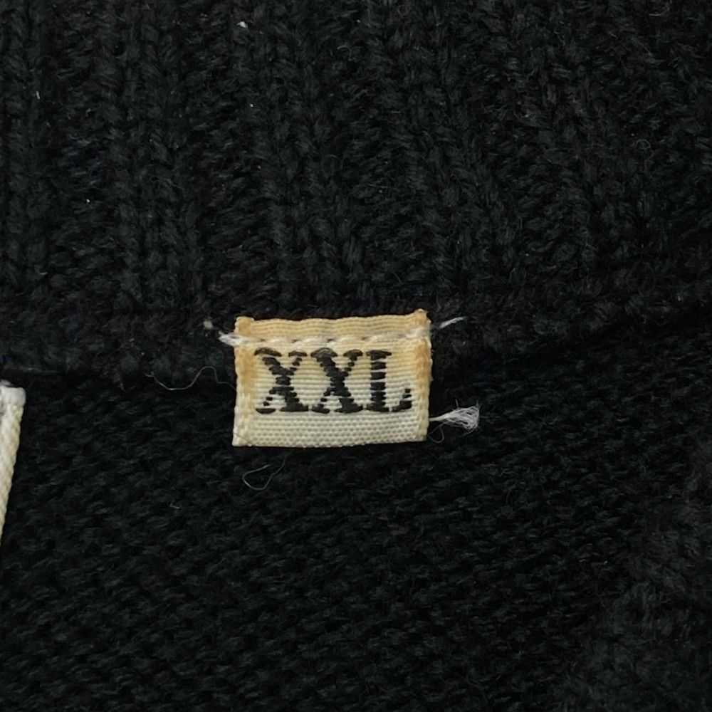サイズ：XXL V12 ヴィトゥエルヴ 切替 ニットセーター ブラック