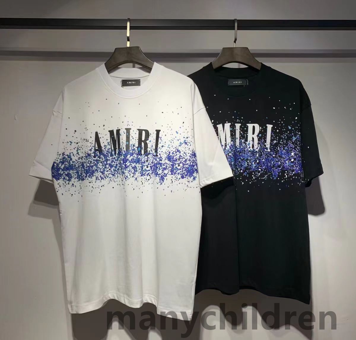 新品 AMIRI アミリ 半袖 Tシャツ プリントファッションTシャツ 男女兼用 #10