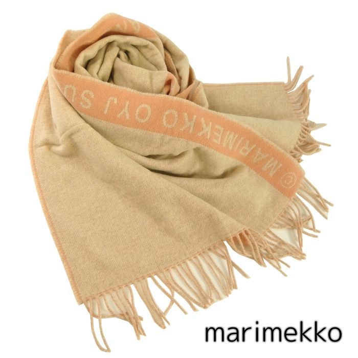 マリメッコ marimekko MARIMEKKO ストール マフラー ピンク