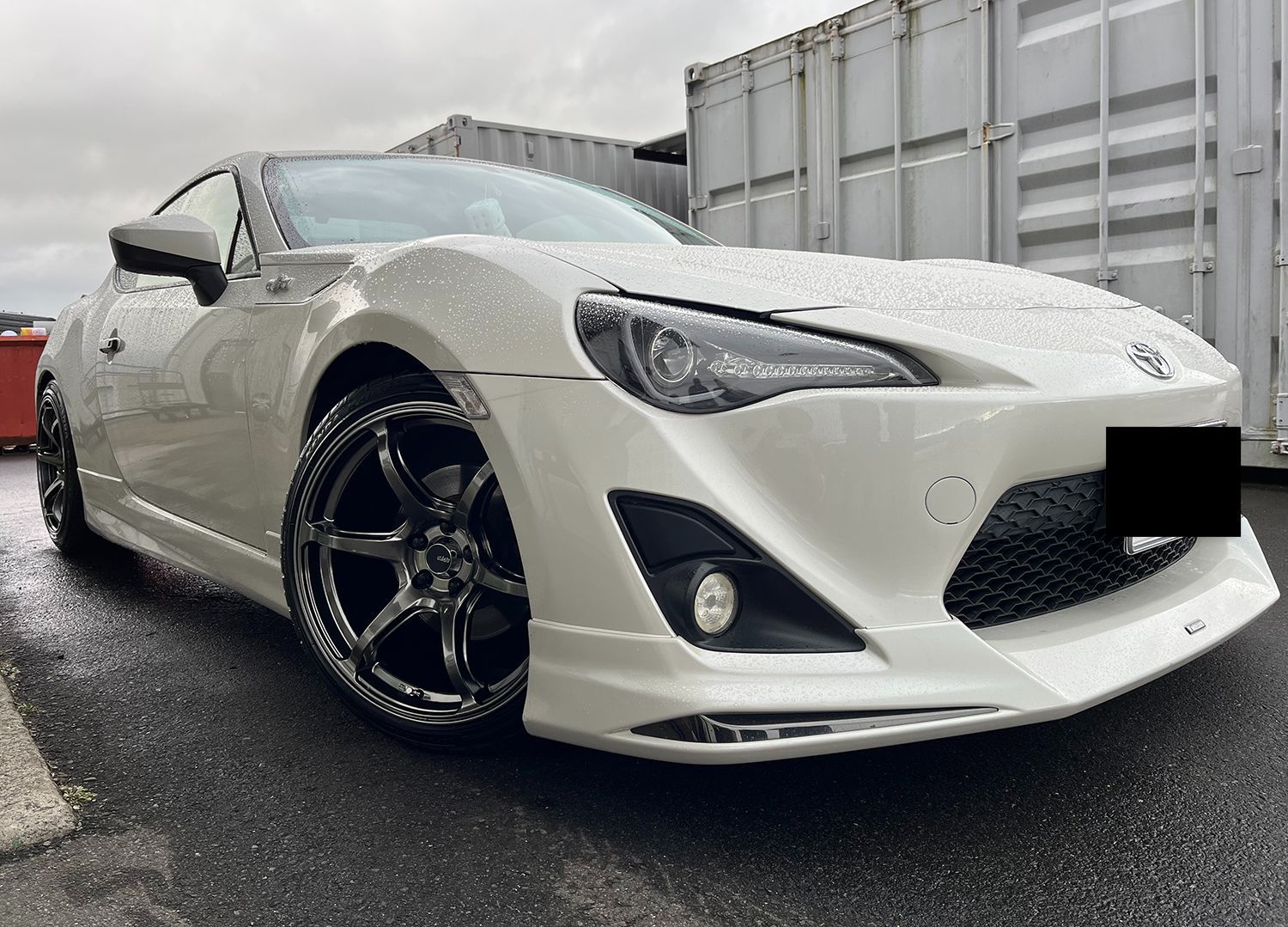 KENDA KR20 F 225/40R18 R 235/40R18 【トヨタ 86】【スバル BRZ】18インチ タイヤホイールセット Acht-6  アハト6