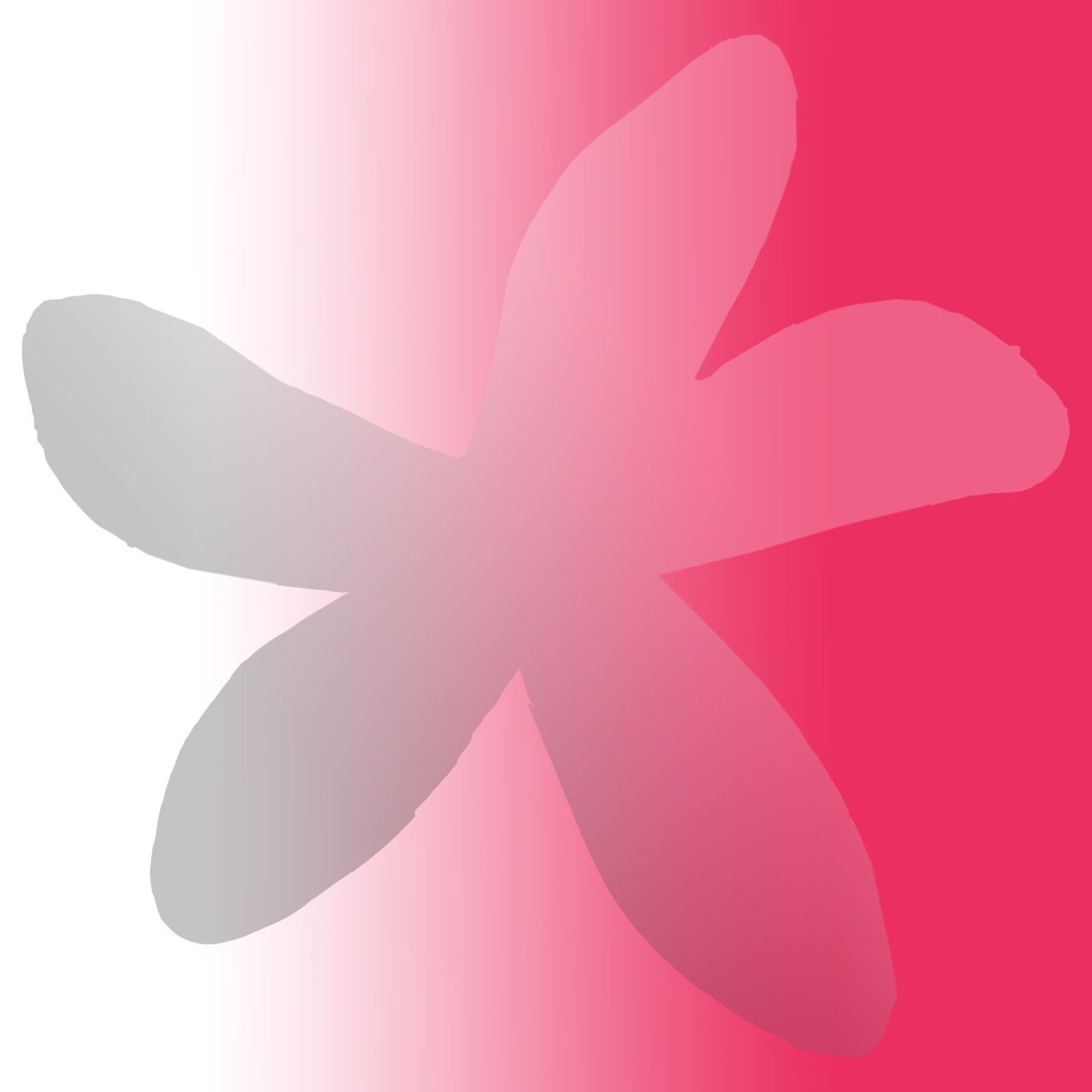 どこかのヒトデで作った髪飾り　(パール)