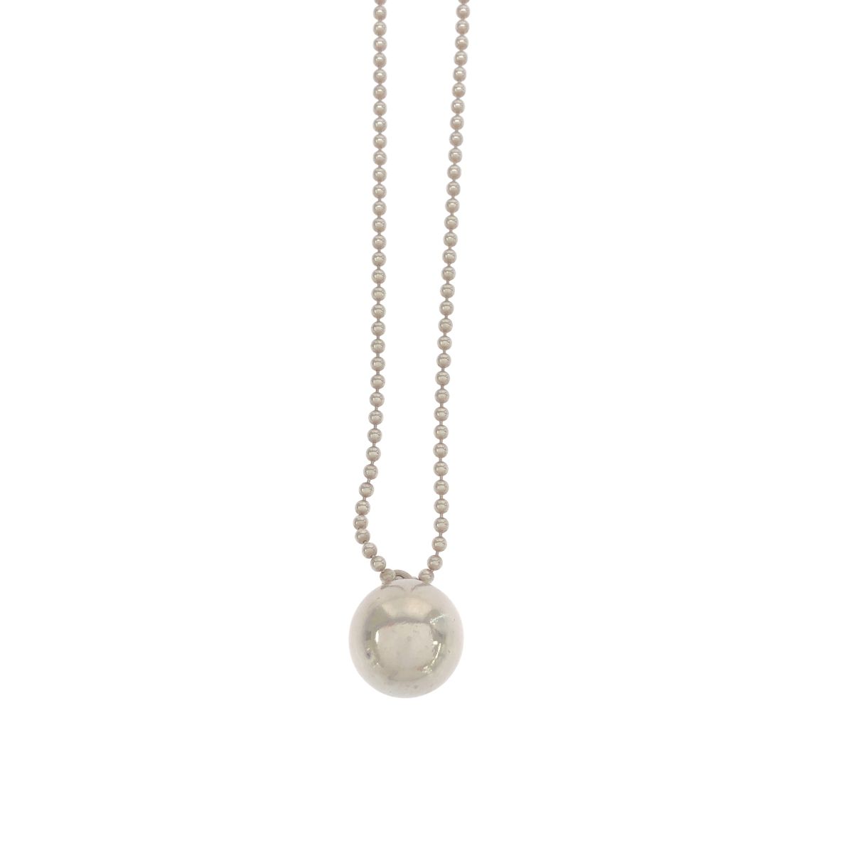 R.ALAGAN ララガン BALL NECKLACE ボールチェーンネックレス シルバー 