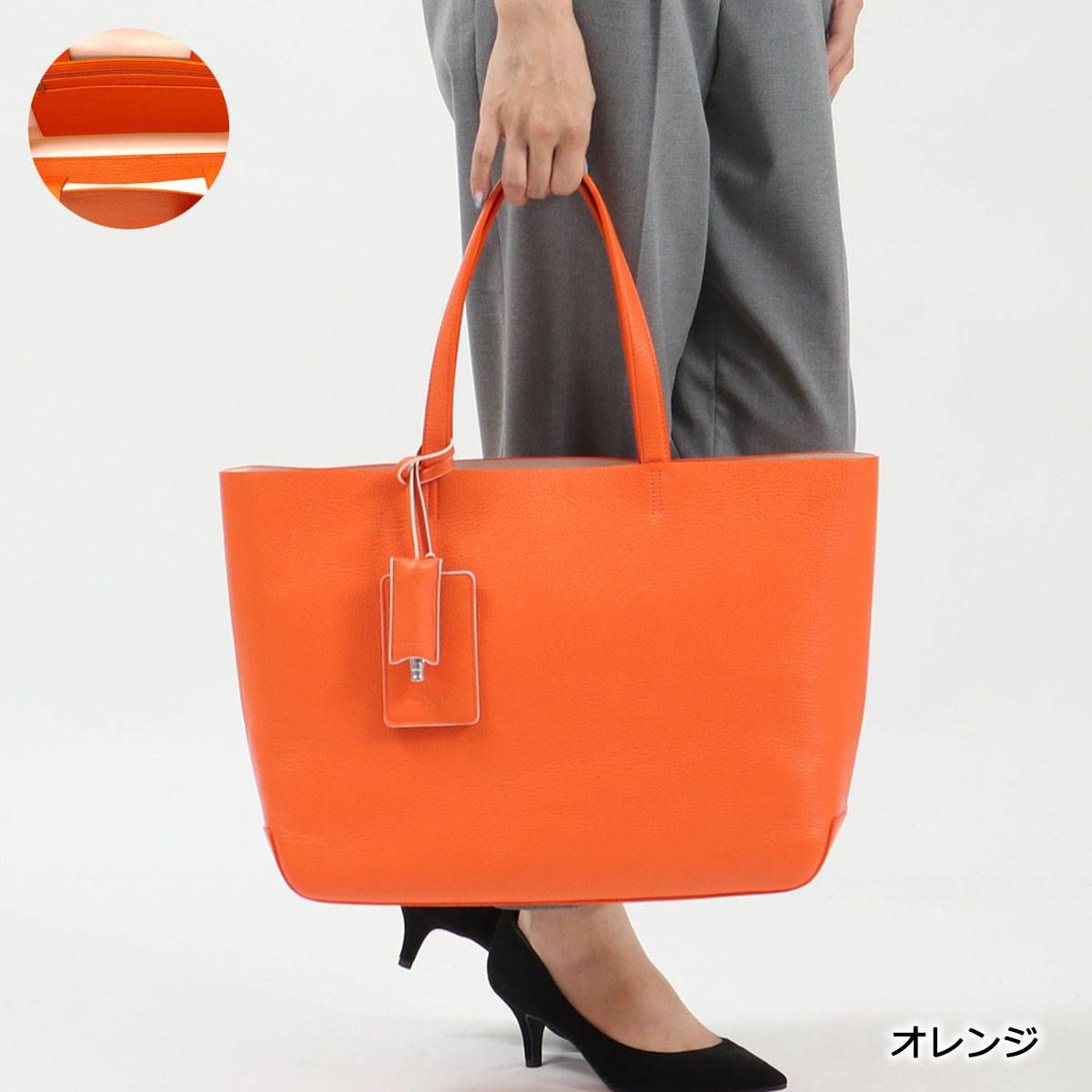 Wpc傘+ペッレモルビダ トートバッグ メンズ レディース 大きめ A4