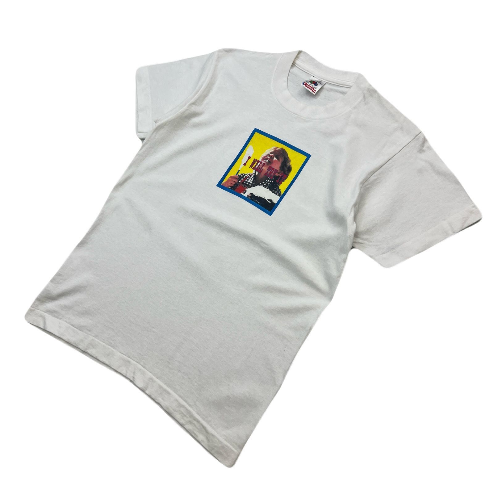FRUIT OF THE LOOM Tシャツ キッズ サイズ14-16 ホワイト フォト 